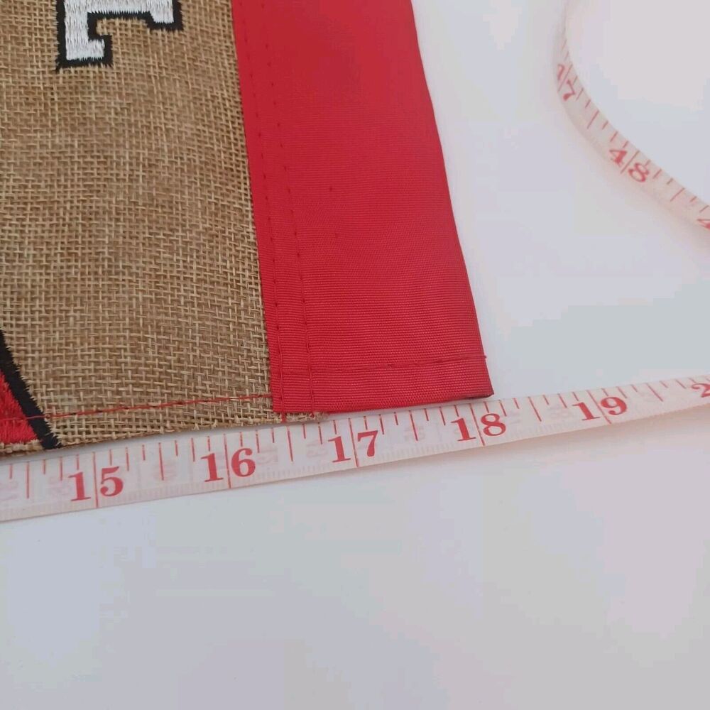 Georgia Bulldogs yard garden flag 12x18in Embroidered tailgating touchdowns - Picture 4 of 4